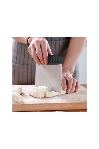Jumbo Stainless Steel Dough Knife 10.5x12cm