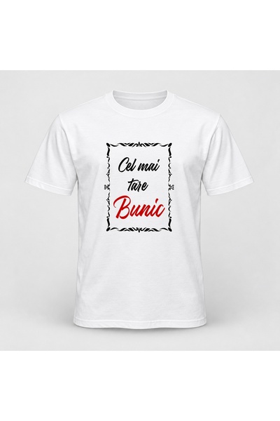 Fabricacucadouri.ro Tricou personalizat La multi ani, cel mai tare bunic, mod...