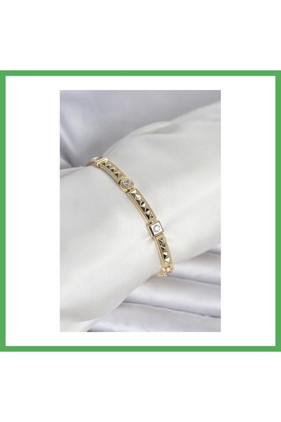 Nur store Çanta Xuping Punta Model Gold Color Women's Bracelet Bezoss