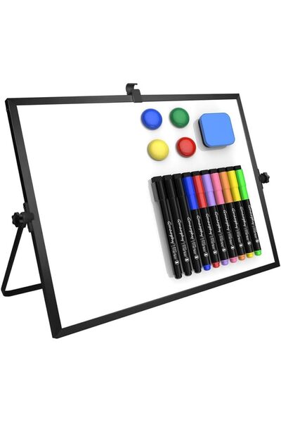 Generic لوح أبيض قابل للمسح من كافكا، 16 × 12 بوصة، لوح أبيض مغناطيسي كبير لل...
