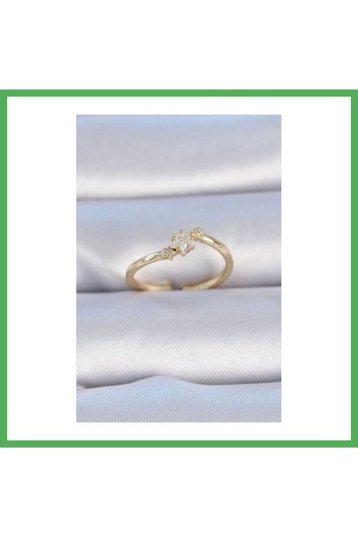 Nur store Çanta Brass Gold Color White Flower Model Zircon Stone Detail Women...