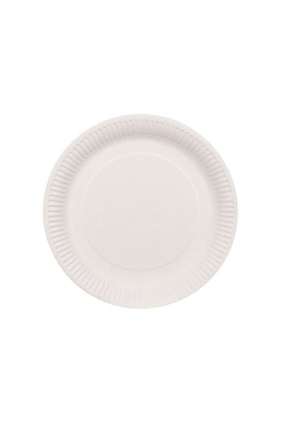 Jumbo Farfurii Albe 23cm - 10buc