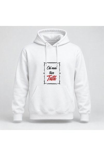 Fabricacucadouri.ro Hanorac personalizat La multi ani, cel mai tare tata, mod...