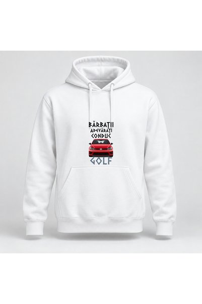 Fabricacucadouri.ro Hanorac personalizat Barbatii adevarati conduc golf