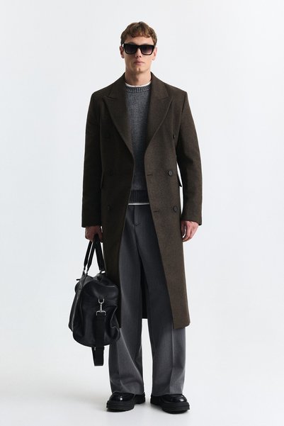 Antioch Double Breasted Belted Coat
