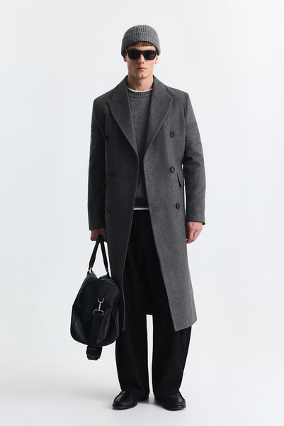 Antioch Double Breasted Belted Coat