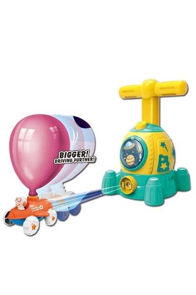 TOY GARDEN Balloon Powered Car Toy, Space Theme Balloon Powered Car Toy Set -...