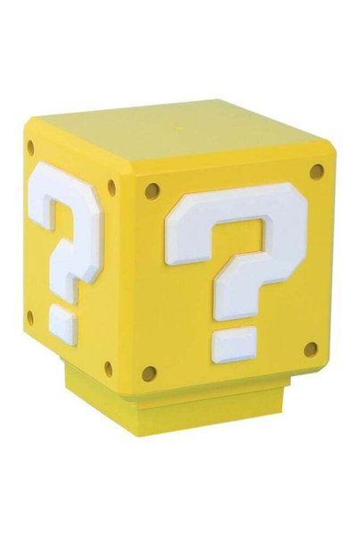 Generic Paladone Super Mario Mini Question Block Light Yellow
