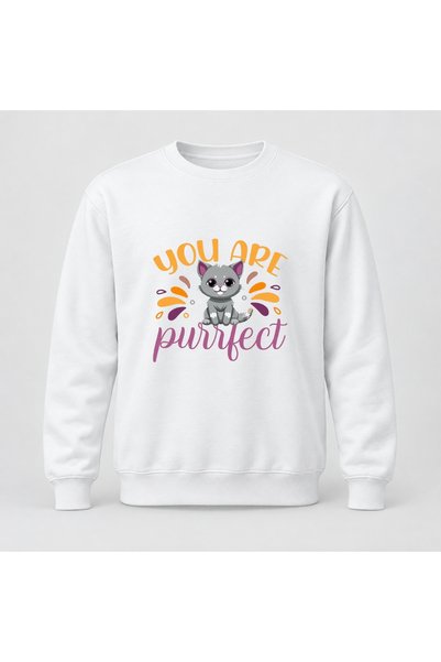 Fabricacucadouri.ro Pulover personalizat: Ești o pisică perfectă.