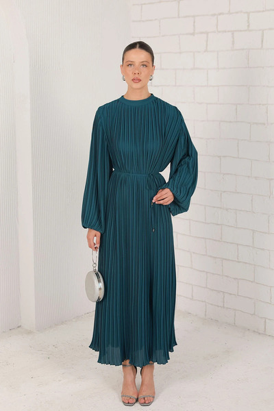 Melike Tatar فستان مطوي 32-2213