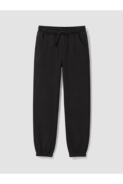 LC Waikiki Peak New Season Black Boys' Jogger Jean Pants