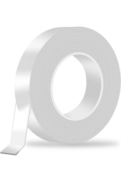 01Çukurova Double Sided Nano Tape Heavy Duty Adhesive 16.5FT - BIGOU Multipur...