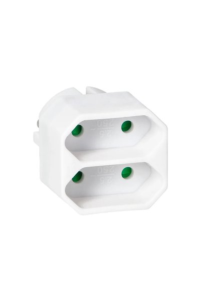 Orno Adaptor electric dublu 11283 2x2P 5 A negru