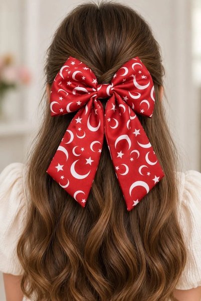 QUB CLUB Girl's Crescent and Star Buckle