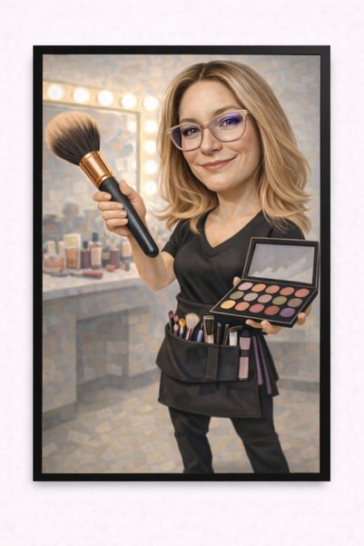 Fabricacucadouri.ro Rama Foto Caricatura Make-up Artist – Portret Personaliza...