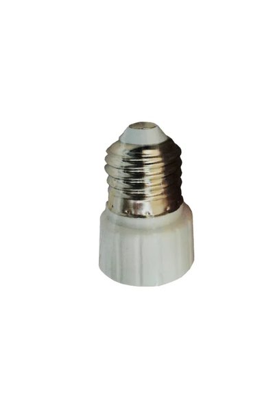 Noname Преходник за фасунга Kasan 11290 E27-MR16 бял 1 бр.