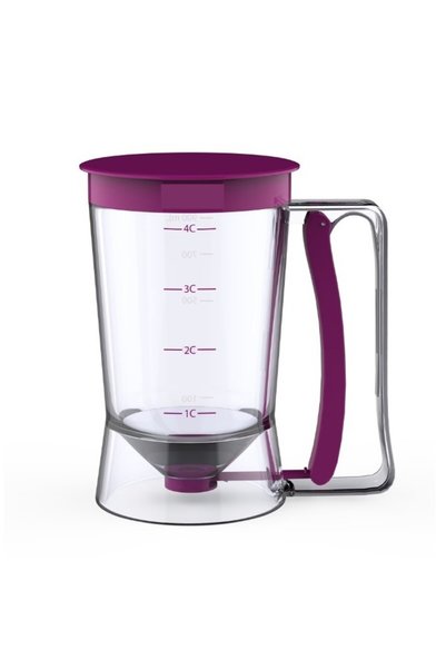 Generic Brand Dispenser de aluat pentru prajituri, din plastic, mâner cu arc,...
