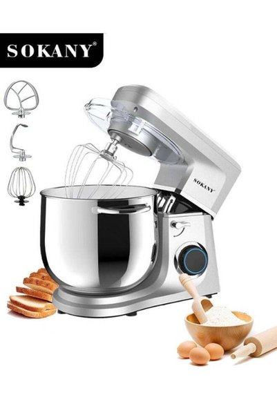 Generic sokany Stand Mixer Kitchen Machine,11L/6 Speed 1700W Electric Food Mi...