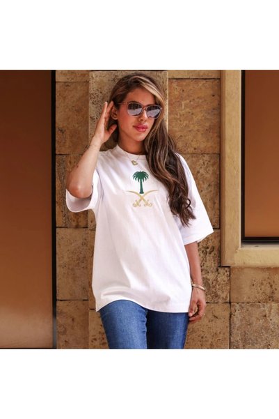 Mayar Jewelery تيشيرت سعودي - نسائي