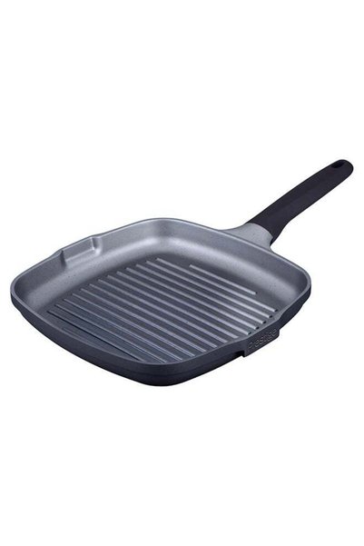 Prestige Essential Cast Aluminum Black 28Cm Grill Pan Induction-Based Black