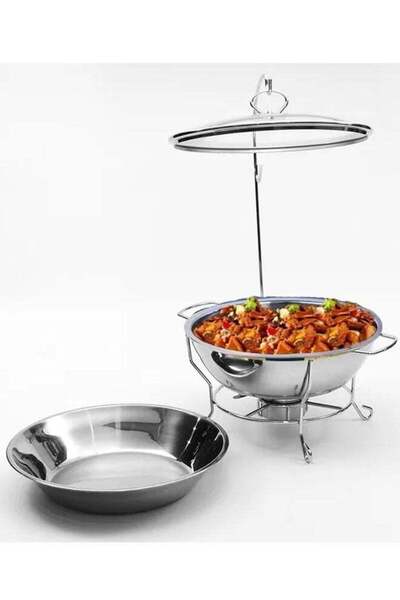 Generic NKX Stainless Steel Buffet Chafing Dish Food Warmer and Heater 6.0L