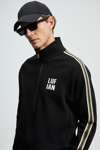 Lufian Travis Men's Tracksuit Top Black