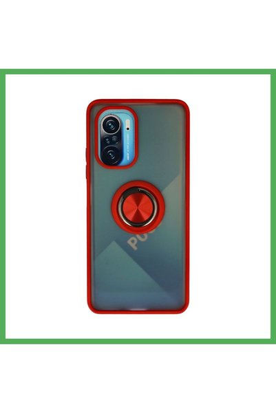 Nur store Çanta Redmi K40 Compatible Case Montreal Silicone Cover with Ring -...