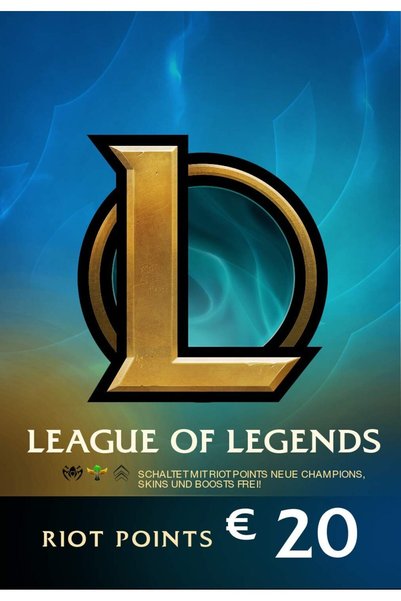 Riot Games Card League of Legends 20 Euro