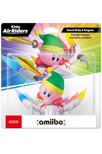 Nintendo Amiibo Sabie Kirby & Dragon