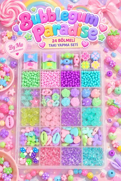 By MO Accessories 🍬💖 Raj za žvakaće gume – Set za pravljenje nakita za decu...