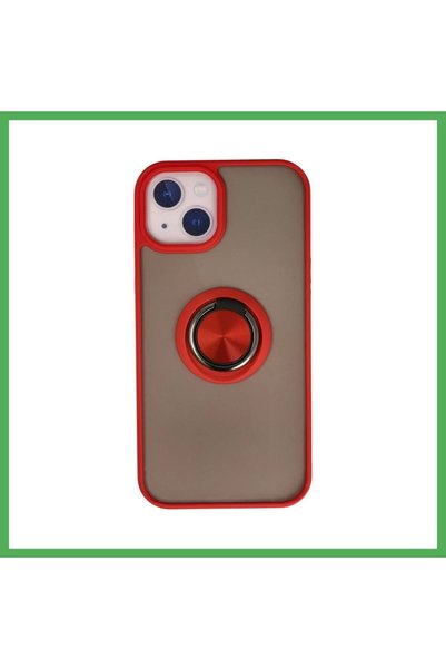 Nur store Çanta iPhone 15 Compatible Case Montreal Silicone Cover with Ring -...