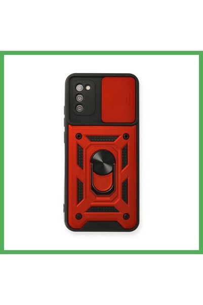 Nur store Çanta Samsung Galaxy A03S Compatible Case with Lens Ring Silicone -...