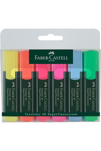 Faber-Castell Yayınları محفظة أقلام التظليل الكلاسيكية من فابر كاستل تحتوي عل...