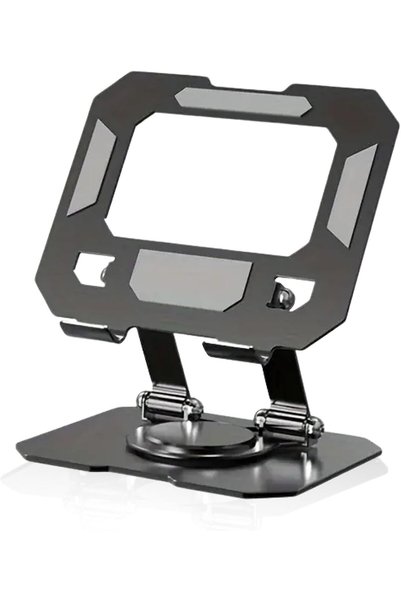 GENERAL Tablet Stand | 360° Rotating Adjustable Holder | Dual Rod Stable iPad...