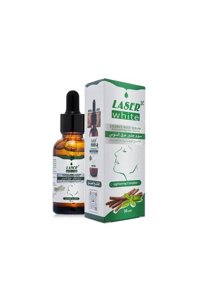 Generic Brand سيرم عرق السوس لتفتيح الوجه وشد المسام من ليزر وايت-30مل