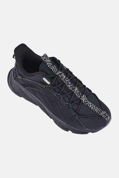 Anta Women Lace Up Running Shoes, Black