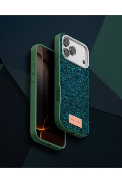 Generic Brand Onegif Apple iPhone 17 Pro Max Bright Glitter Cover - Dark Green