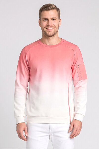 Anta Men Regular Fit Long Sleeve Outdoor Sweatshirt, Multicolor