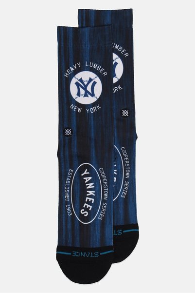 Stance x MLB Men 1 Pair New York Yankees Crew Socks, Multicolor