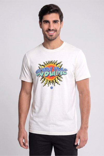 Stance Men Crew Neck Short Sleeves Graphic T-Shirt, White
