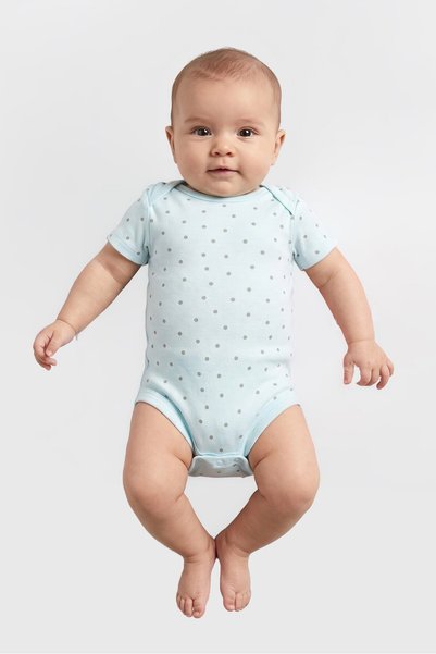 Baby Views Toddlers Girl 3 Pieces Graphic Print Bodysuits, Multicolor