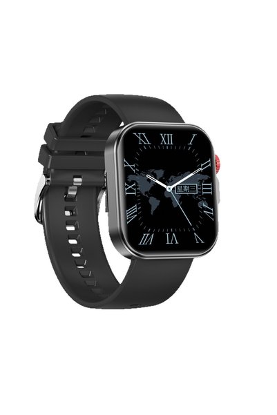 Generic New LC80 Square IPS Display IP68 Silicone Smart Watch for Call Heart ...