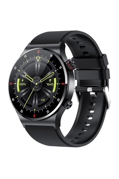 Generic QW33 BW0382 Smart Watch Blue Tooth Call ECG Heart Rate Fitness Tracke...