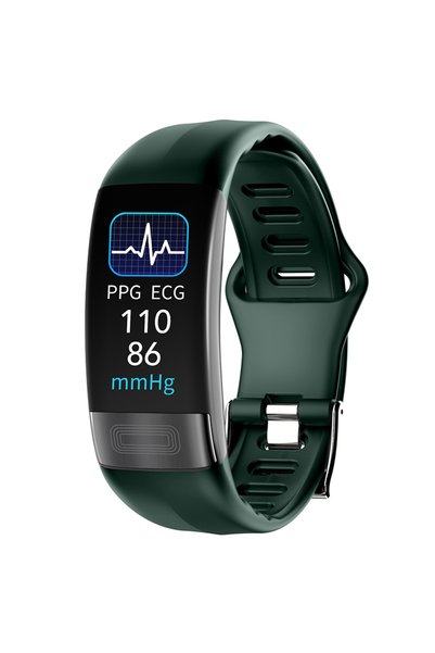 Generic IP67 Waterproof ECG PPG HRV SPO2 Smart Watch Bracelet Health Tracker ...