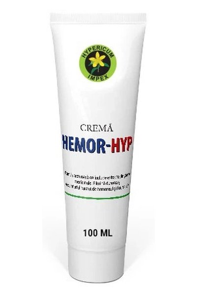 HYPERICUM Crema Hemor-Hyp Hypericum, cu extracte de salcie alba, galbenele, p...