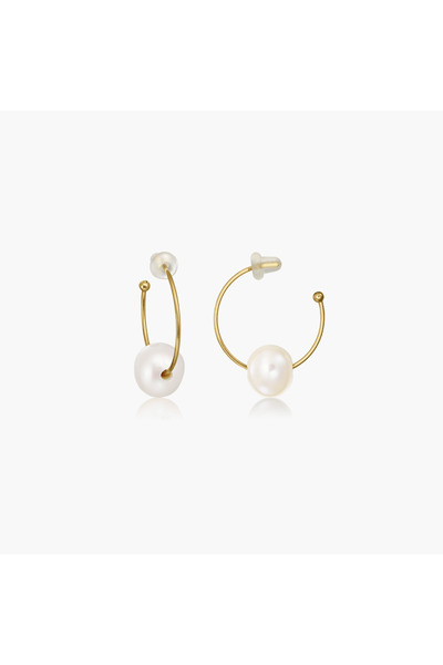 Indira Jewelry Cercei din aur Boucle - Perle de Cultură