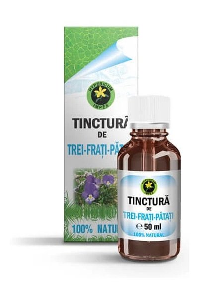 HYPERICUM Tinctura de trei frati patati Hypericum, supliment alimentar cu ext...