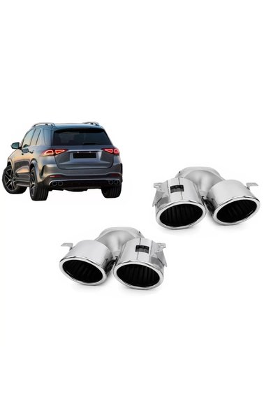 tuningset Terminații de eșapament compatibile cu Mercedes GLE W167 GLE Coupe ...