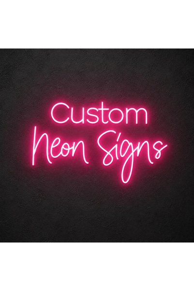 Generic Brand Custom Neon Sign – Any Design