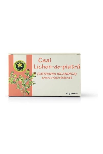 HYPERICUM Ceai Lichen de Piatra Hypericum, supliment alimentar din taluri (Ce...